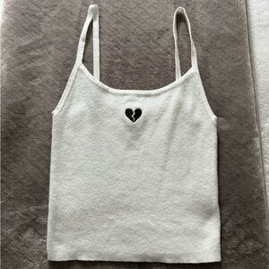 Lottie Moss Broken Heart Tank